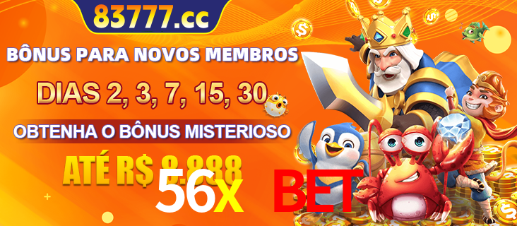 Anúncio dos benefícios para Membro VIP Sênior na plataforma 56x bet, incluindo bônus promocionais, semanais e mensais, ilustrado com o personagem Fortune Tiger.